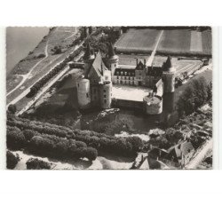 SULLY-sur-LOIRE: le château vue aérienne 10x15 - très bon état