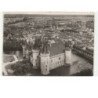 SULLY-sur-LOIRE: le château vue aérienne 10x15 - état