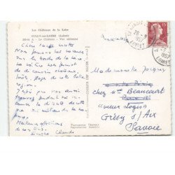 SULLY-sur-LOIRE: le château vue aérienne 10x15 - état