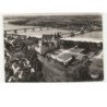 SULLY-sur-LOIRE: le château et la loire vue aérienne 10x15 - très bon état