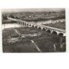 AGEN: le pont-canal sur la garonne vue aérienne 10x15 - très bon état