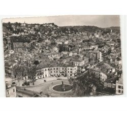 AGEN: place jasmin vue aérienne 10x15 - état
