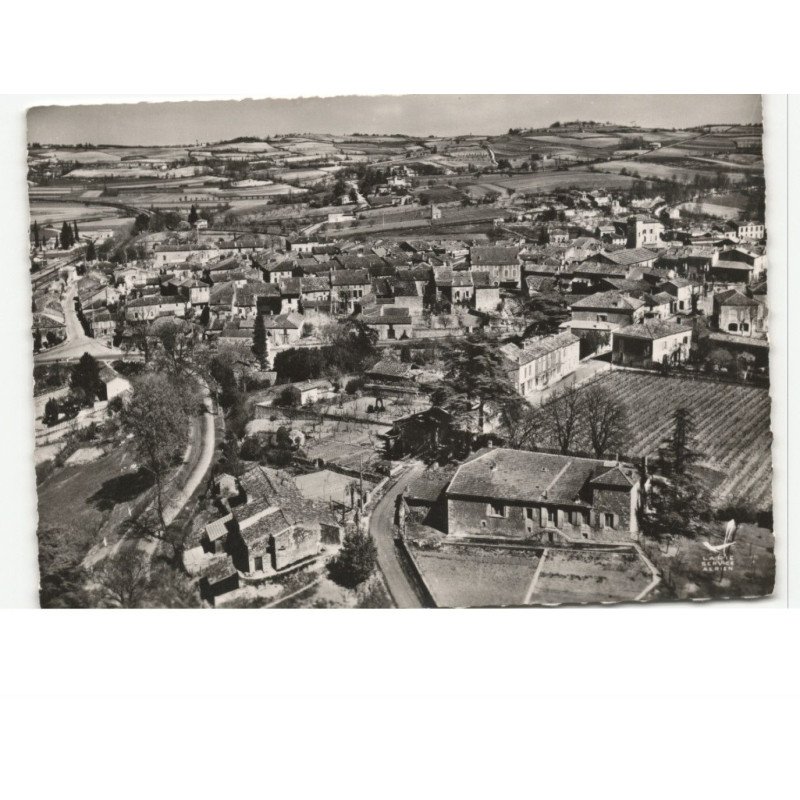 ASTAFFORT: vue générale vue aérienne 10x15 - très bon état