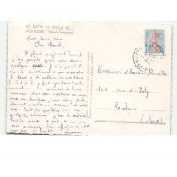 AIGUILLON: vue aérienne 10x15 - très bon état