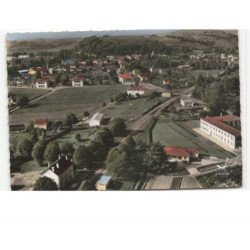 CASSENEUIL: vue panoramique vue aérienne 10x15 - très bon état