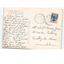CASSENEUIL: le cours complémentaire vue aérienne 10x15 - état