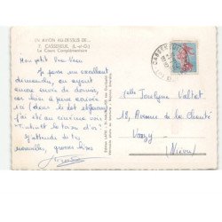 CASSENEUIL: le cours complémentaire vue aérienne 10x15 - très bon état