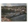 CLAIRAC: le pont et vue panoramique vue aérienne 10x15 - très bon état