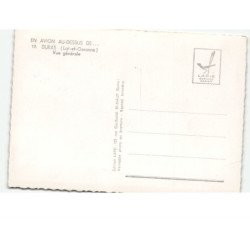 DURAS: vue générale vue aérienne 10x15 - très bon état