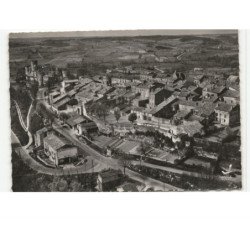 DURAS: vue générale vue aérienne 10x15 - très bon état