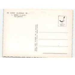 DURAS: vue générale vue aérienne 10x15 - très bon état