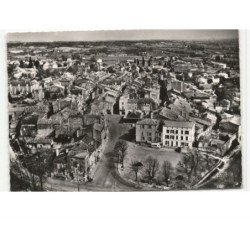 DURAS: vue générale vue aérienne 10x15 - très bon état