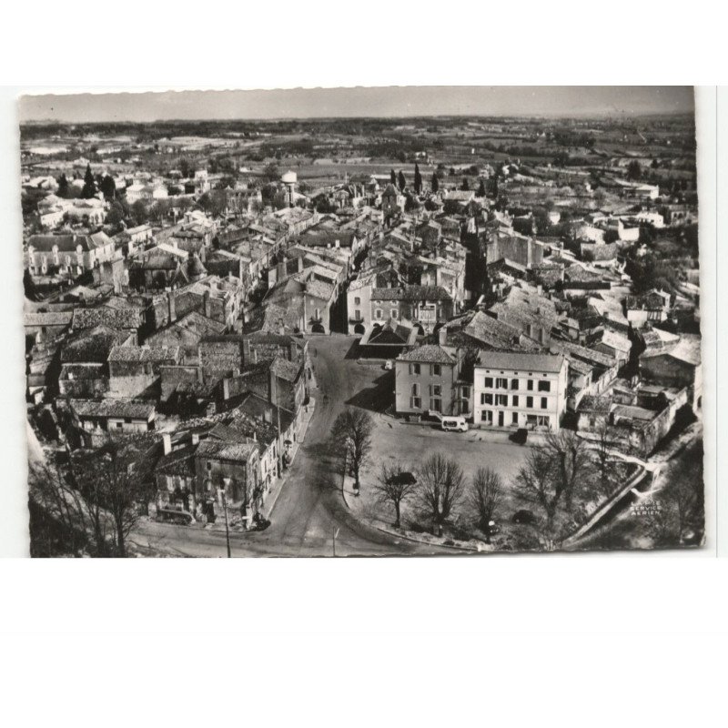 DURAS: vue générale vue aérienne 10x15 - très bon état