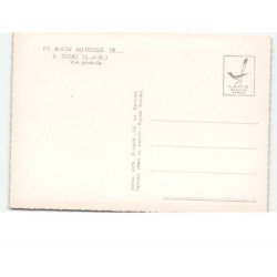 DURAS: vue générale vue aérienne 10x15 - très bon état