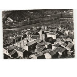 SAINT-FRONT: la tour de l'église, monument historique, vue aérienne 10x15 - état
