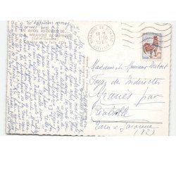 MIRAMONT: carrefour de la patte d'oie vue aérienne 10x15 - très bon état