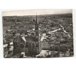 NERAC: église notre-dame vue aérienne 10x15 - état