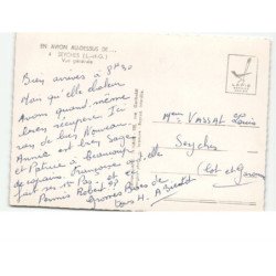 SEYCHES: vue générale vue aérienne 10x15 - très bon état