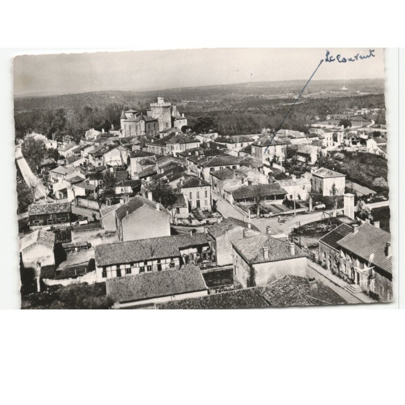 XAINTRAILLES: vue aérienne 10x15 - très bon état