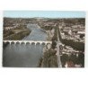 AGEN: vue sur la garonne vue aérienne 10x15 - très bon état