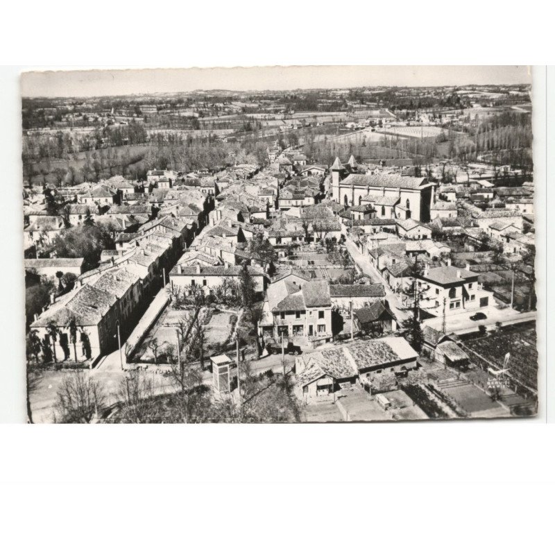 VILLEREAL: vue générale vue aérienne 10x15 - très bon état