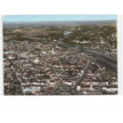 AGEN: le pont canal sur la garonne vue aérienne 10x15 - très bon état