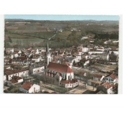 BARBASTE: vue générale vue aérienne 10x15 - très bon état