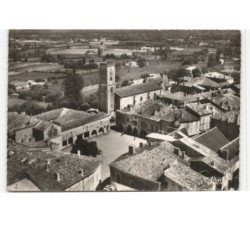 CASTILLONNES: le centre vue aérienne 10x15 - très bon état