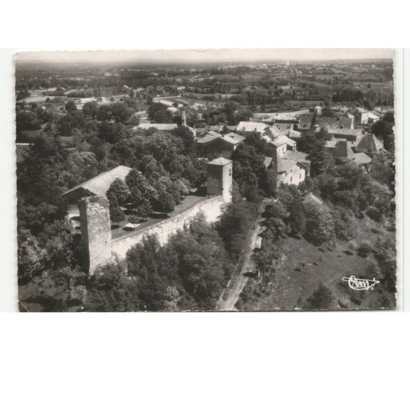 CAHUZAC: vue aérienne 10x15 - état