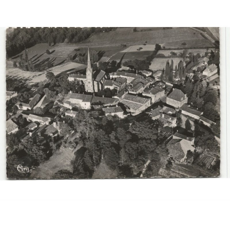 ESCASSEFORT: vue générale vue aérienne 10x15 - très bon état