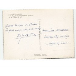 CLAIRAC: vue panoramique vue aérienne 10x15 - très bon état