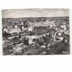 DURAS: château, vue générale vue aérienne 10x15 - très bon état