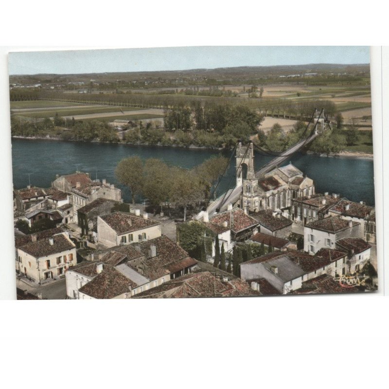 COUTHURES: vue générale vue aérienne 10x15 - très bon état