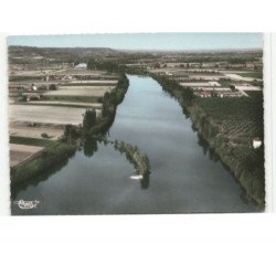 LAFITTE: vue générale vue aérienne 10x15 - très bon état
