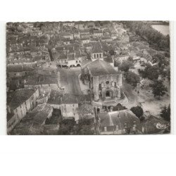 MEZIN: le centre de la ville vue aérienne 10x15 - très bon état