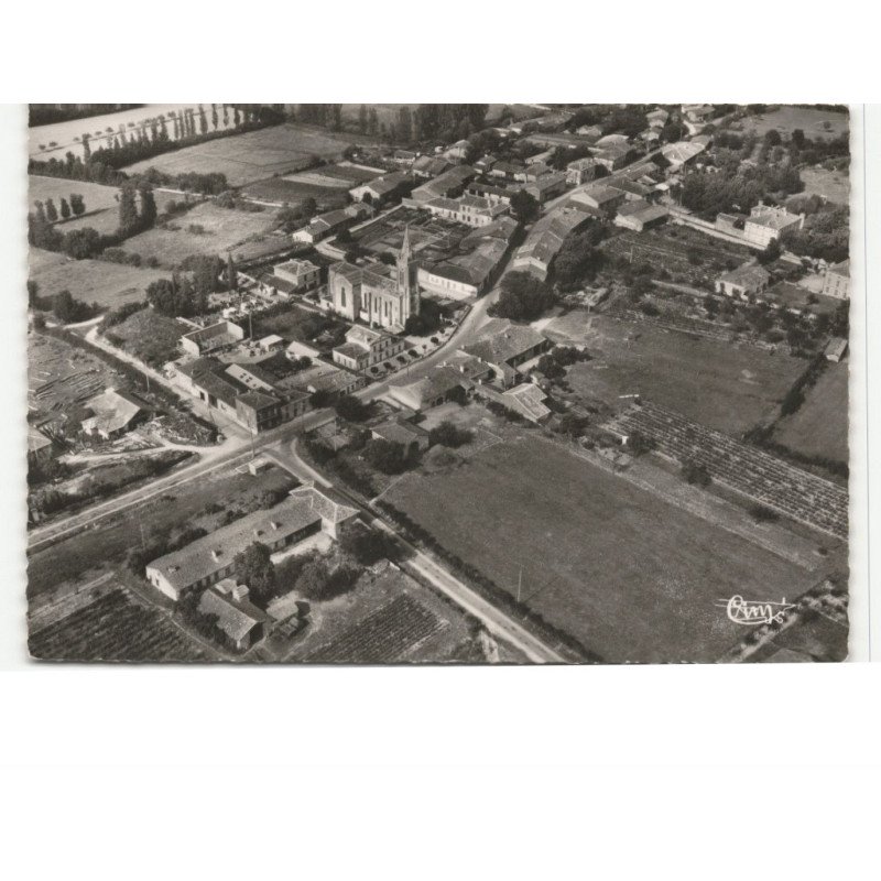 LABASTIDE du TEMPLE: vue aérienne 10x15 - très bon état