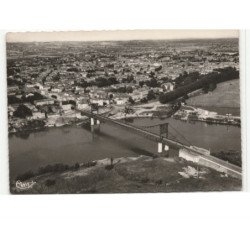 MARMANDE: vue panoramique vue aérienne 10x15 - très bon état