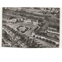 MARMANDE: quartier de la gare vue aérienne 10x15 - état