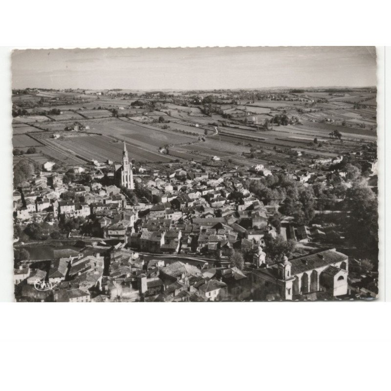 NERAC: le petit nérac vue aérienne 10x15 - très bon état