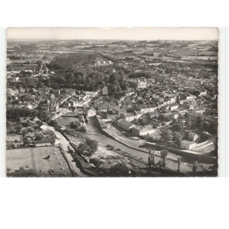 NERAC: vue panoramique vue aérienne 10x15 - très bon état