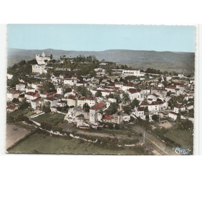 PENNE-D'AGENAIS: vue générale vue aérienne 10x15 - très bon état