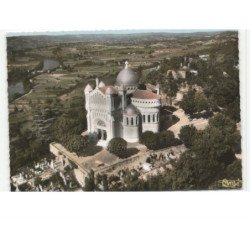 PENNE-D'AGENAIS: basilique de peyragude vue aérienne 10x15 - très bon état