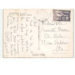 SAINT-BAZEILLE: vue générale vue aérienne 10x15 - très bon état
