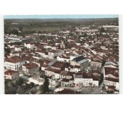 SAINTE-LIVRADE: vue générale vue aérienne 10x15 - très bon état
