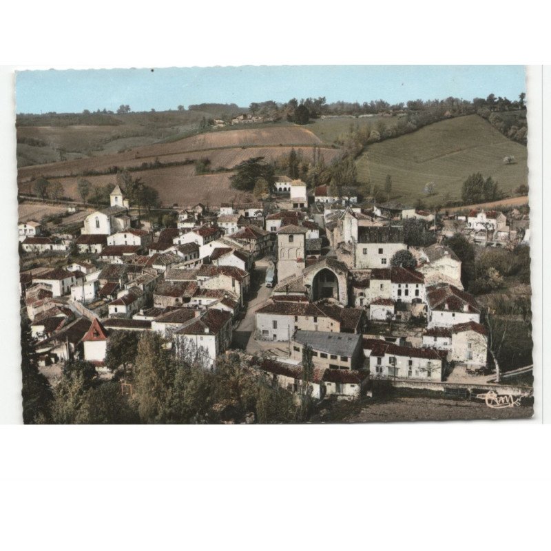 SAINT-MAURIN: vue aérienne 10x15 - très bon état