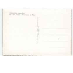 TONNEINS: manufacture de tabac vue aérienne 10x15 - très bon état