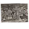 AMBERT: église saint-jean du XVe siècle vue aérienne 10x15 - très bon état