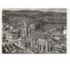 AMBERT: l'église saint-jean monument historique du XVe siècle vue aérienne 10x15 - très bon état