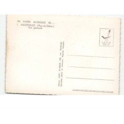 AUGEROLLES: vue générale vue aérienne 10x15 - très bon état
