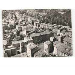 ARDES-sur-COUZE: vue générale et hôtel de la poste vue aérienne 10x15 - très bon état
